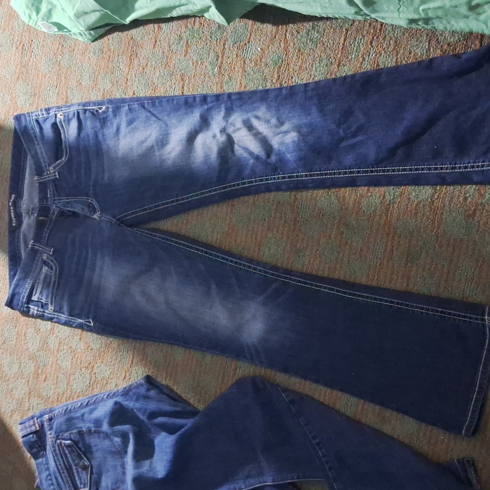 2 pair of designer brand name   Womens Jeans size 10
